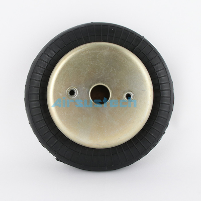 G3/4 Air Inlet 1 Convoluted Rubber Industrial Air Spring แทนที่ Dunlop (FR) 8 &quot;x1 S08101 นิวเมติก